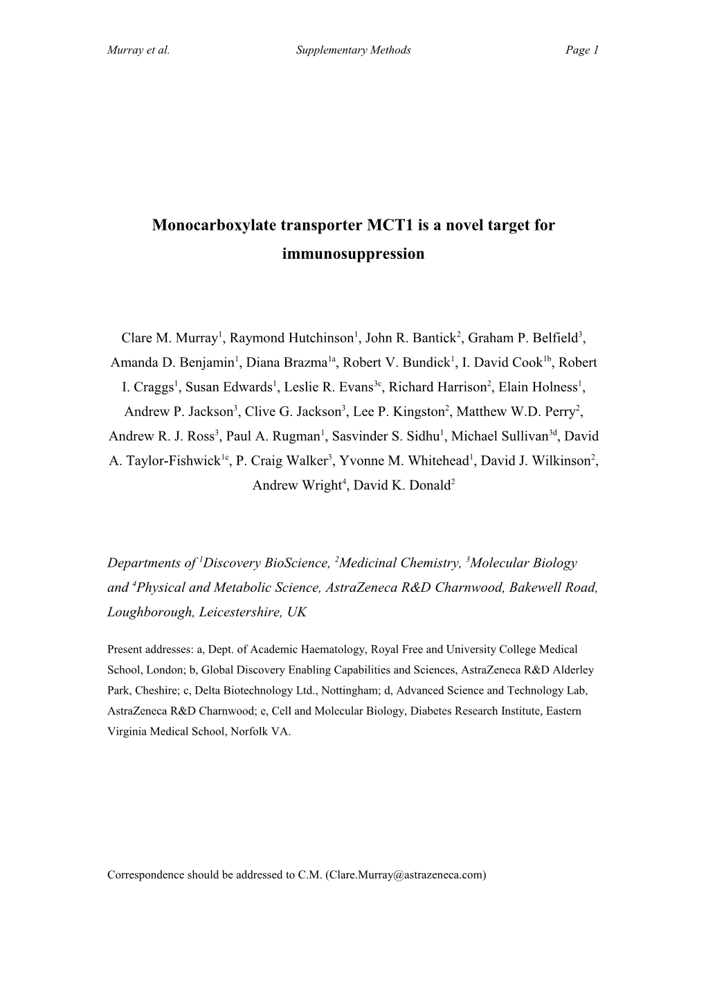 Synthesis of 5- (3-Hydroxypropyl)Thio