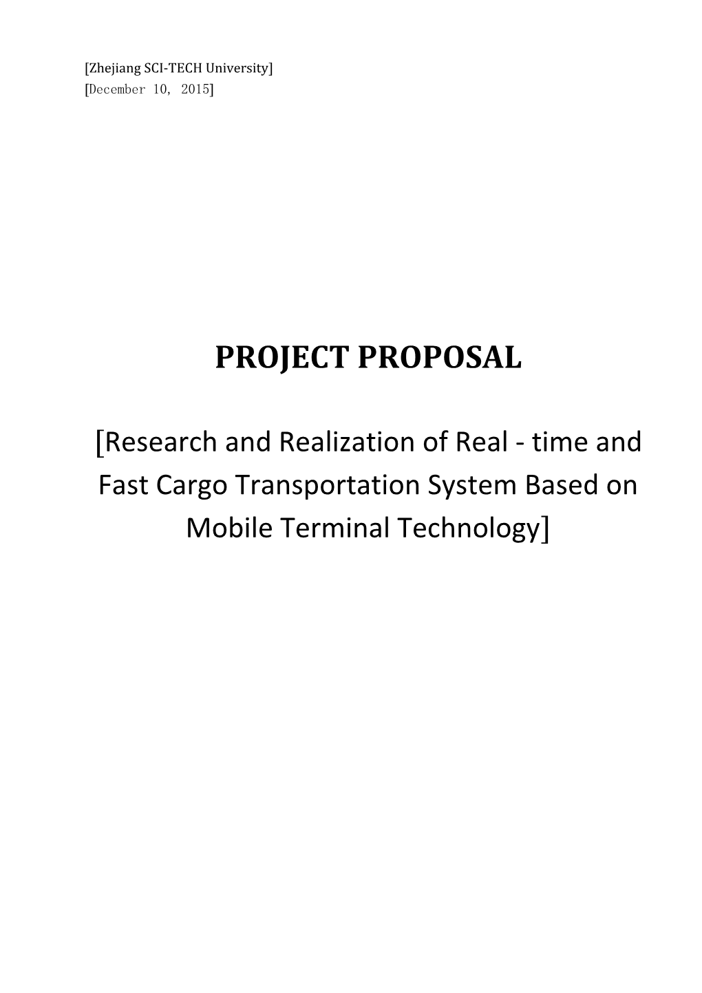 Project Proposal s4