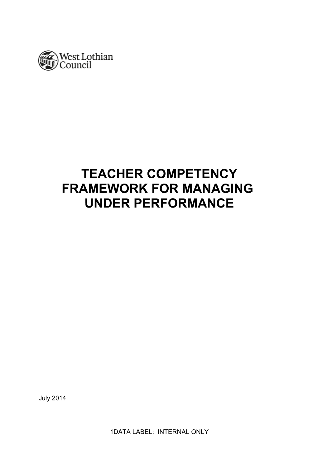 Teacher Competency Frameworkfor Managing