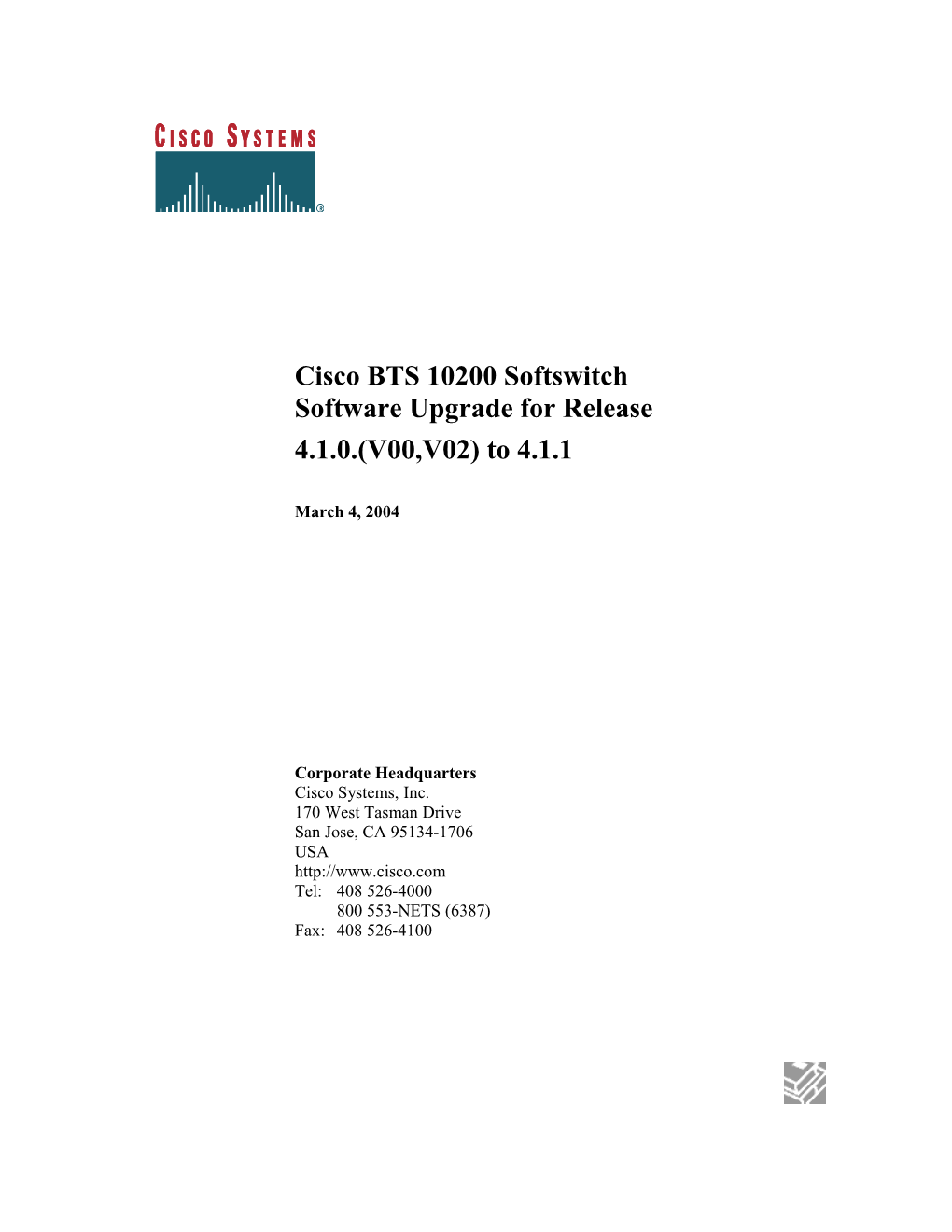 Chapter 1: Scenario 1: Fallback Procedure When EMS Side B and CA/FS Side B Have Been Upgraded