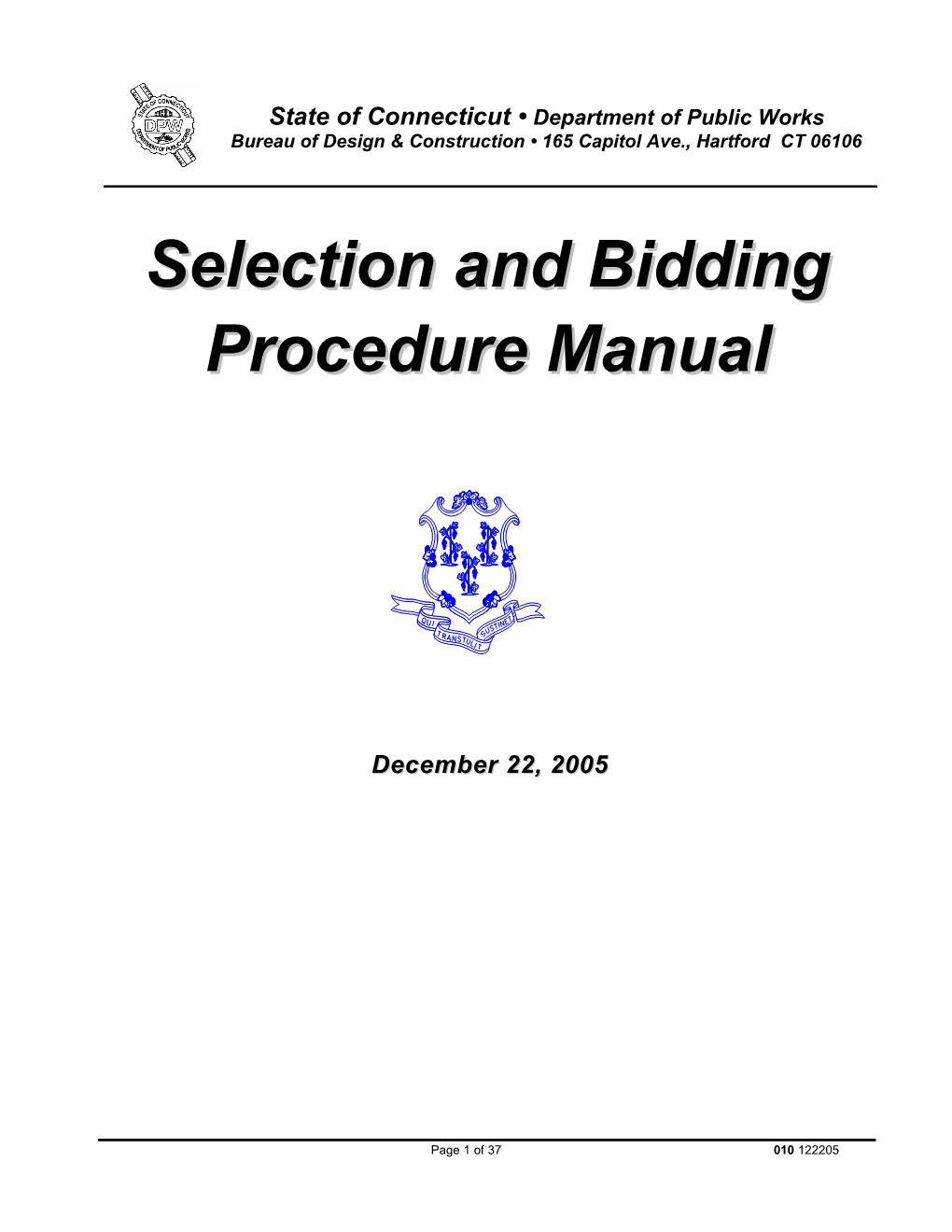 Selection and Bidding