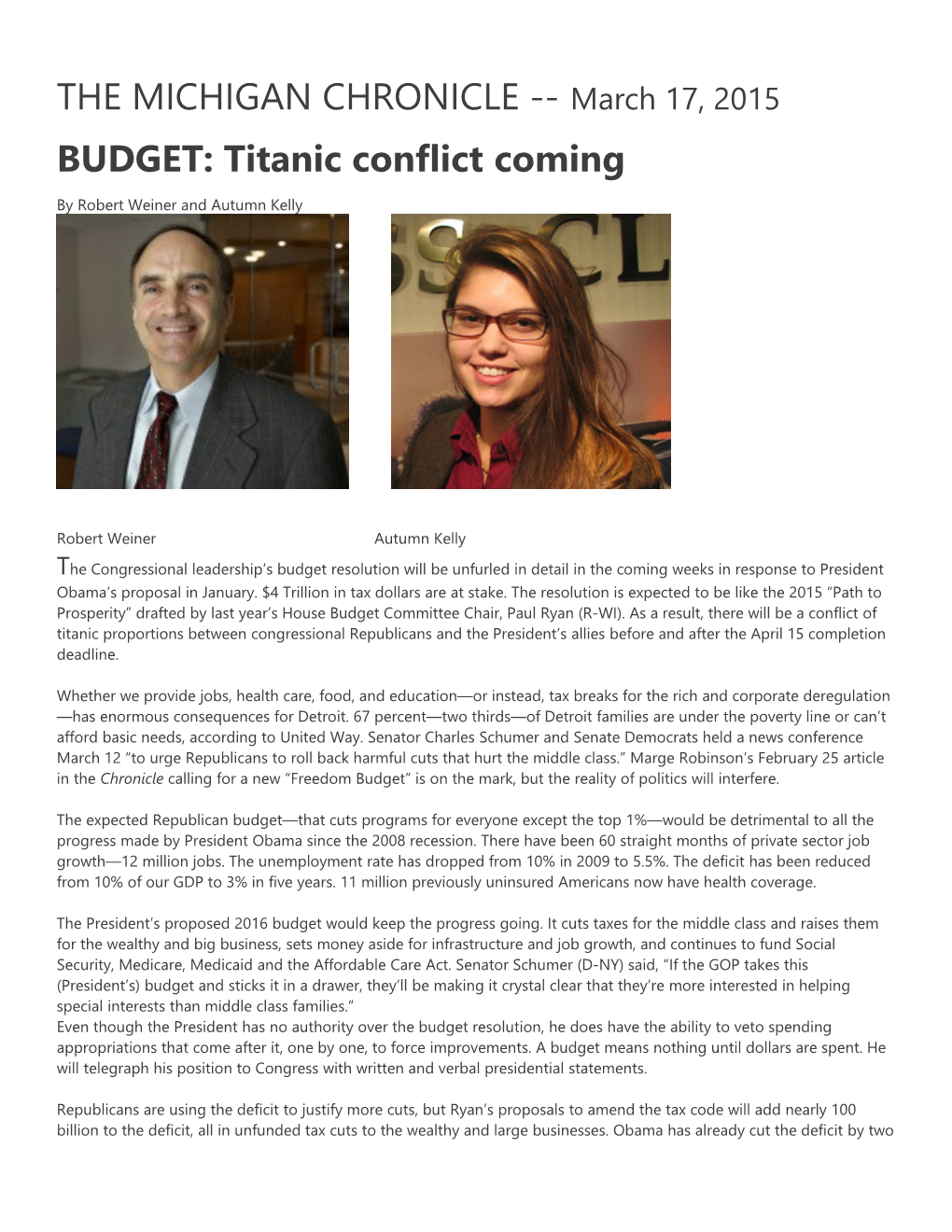 BUDGET: Titanic Conflictcoming