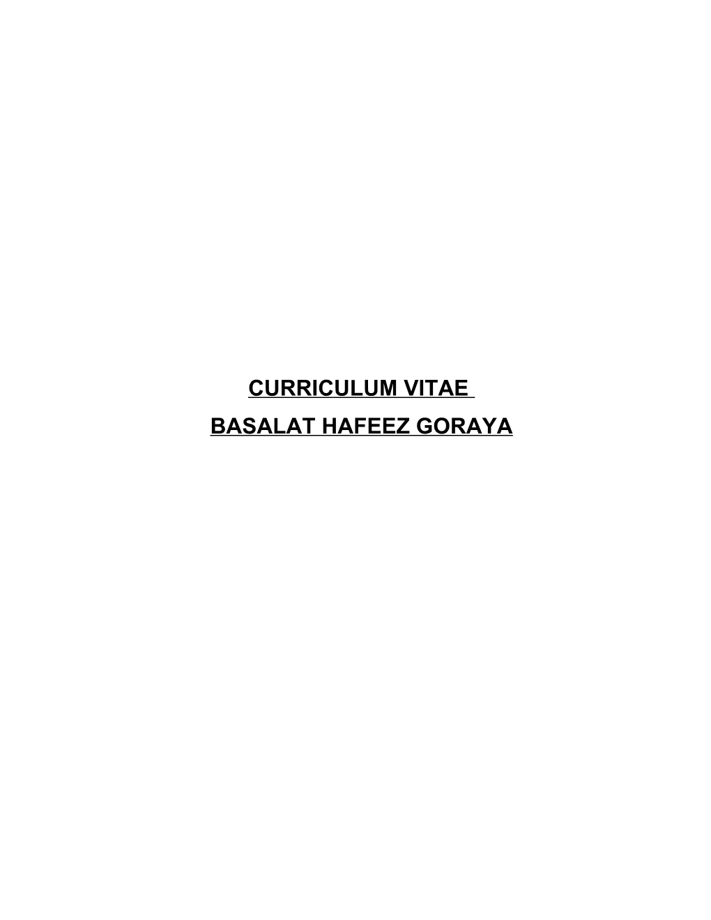 Curriculum Vitae s387