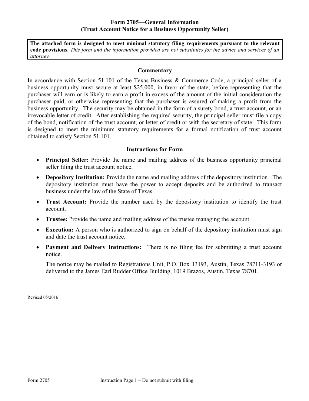 Assignment of Certificate of Deposit As Security