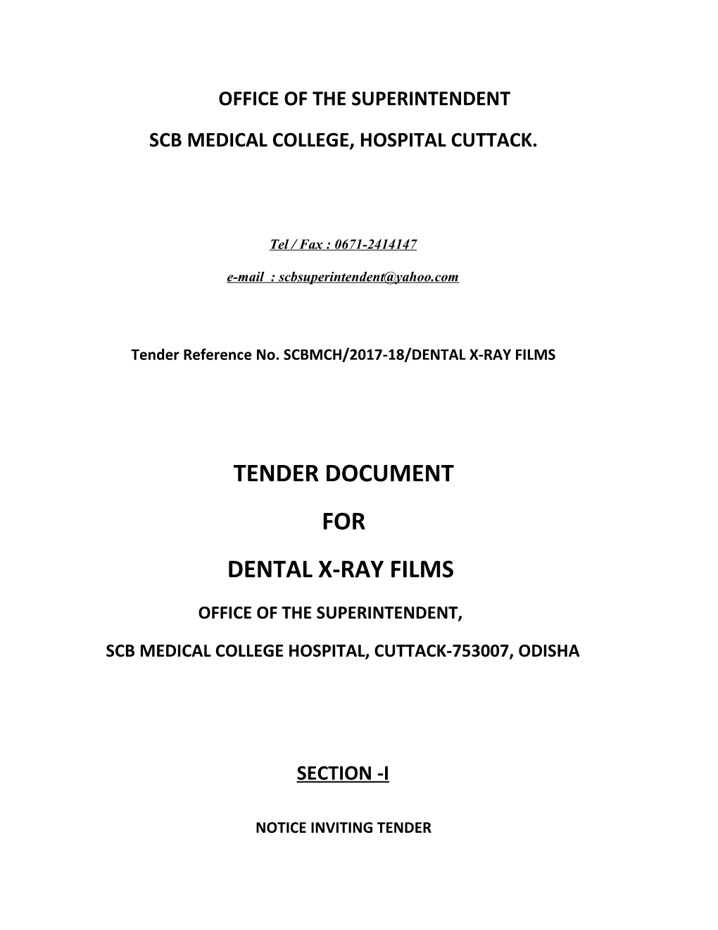 Scb Medical College, Hospital Cuttack