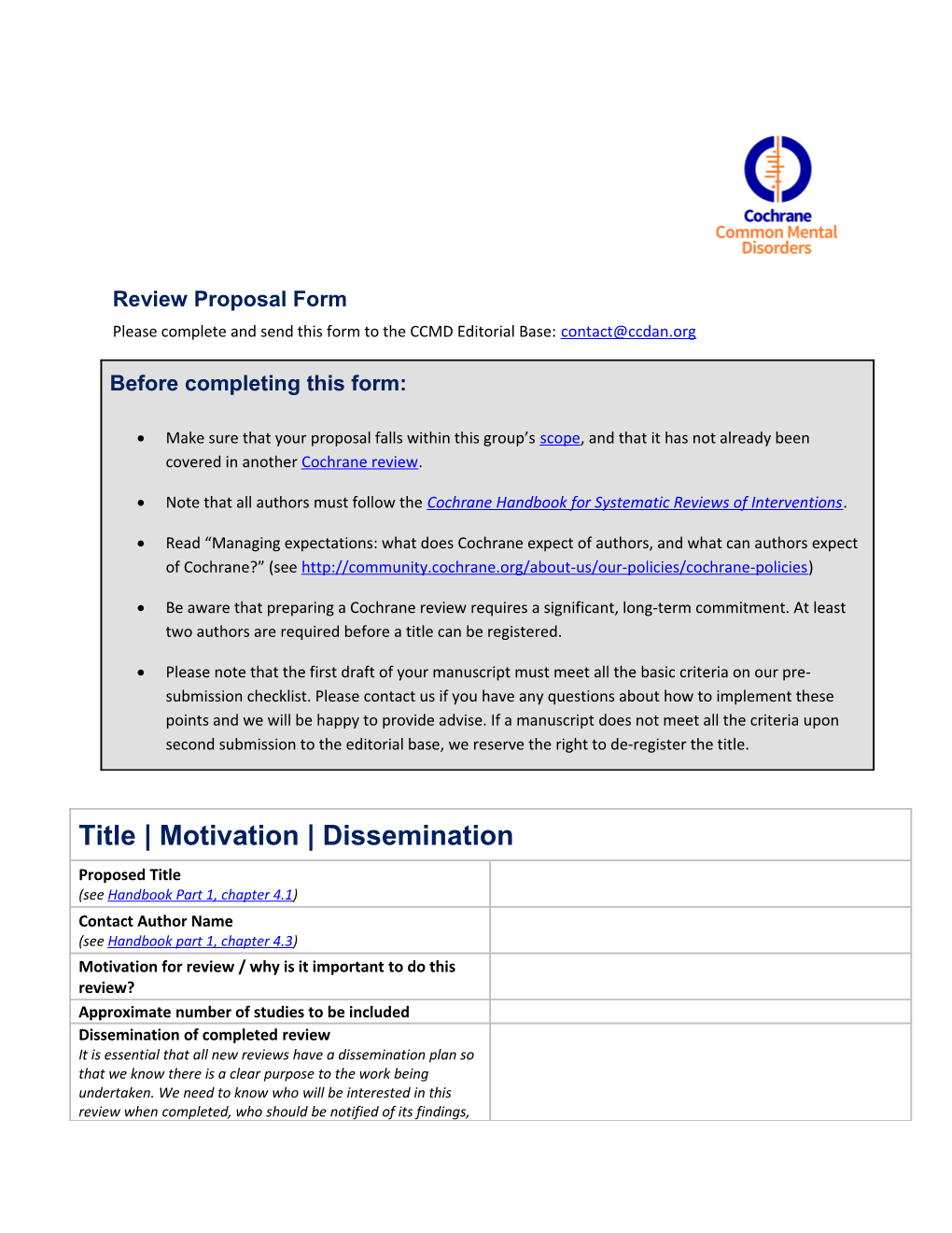 Review Proposal Form s1