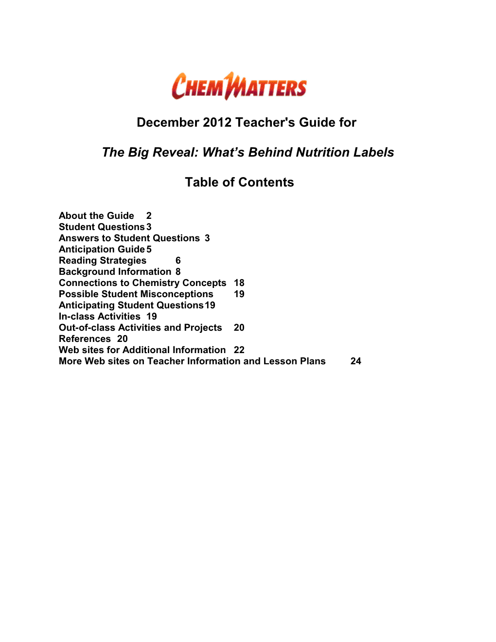 The Big Reveal: What S Behind Nutrition Labels