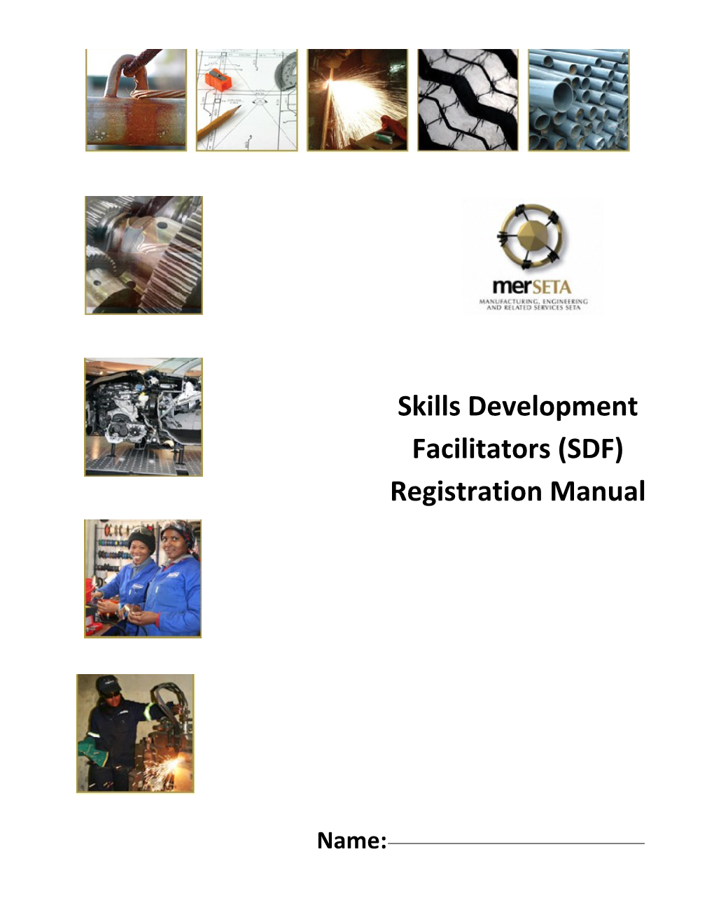 3. Register As a New Skills Development Facilitator(SDF) 6