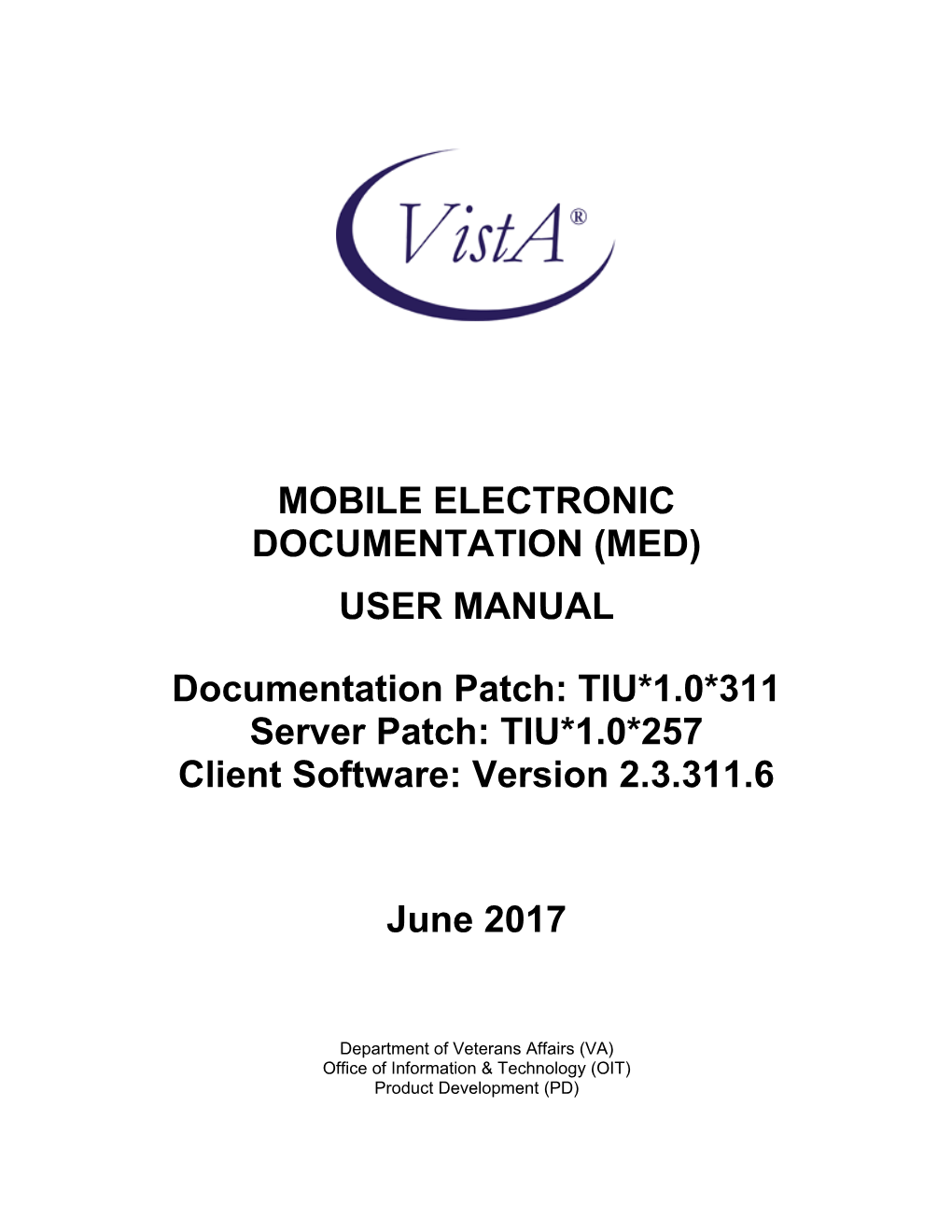 Mobile Electronic Documentation User Manual