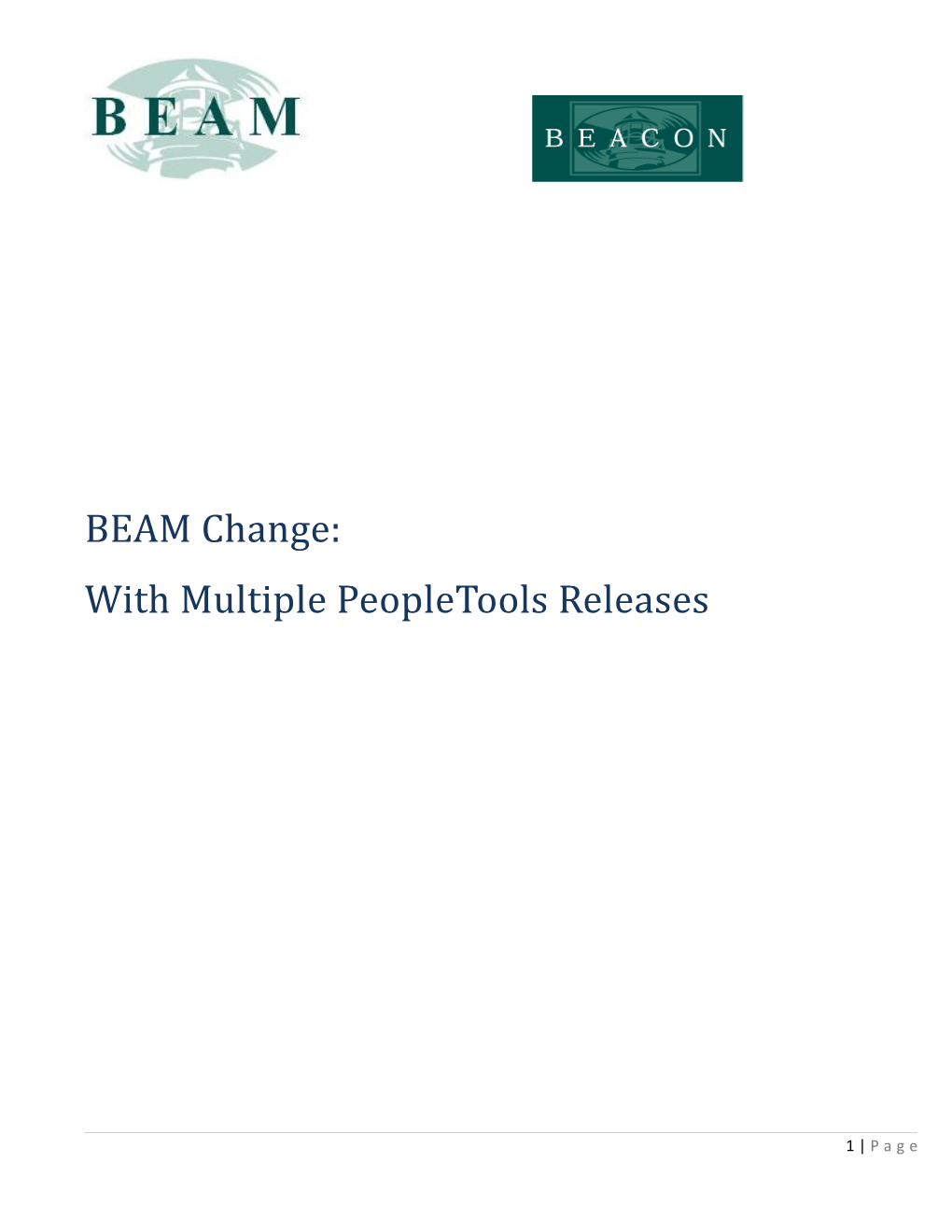 With Multiple Peopletools Releases