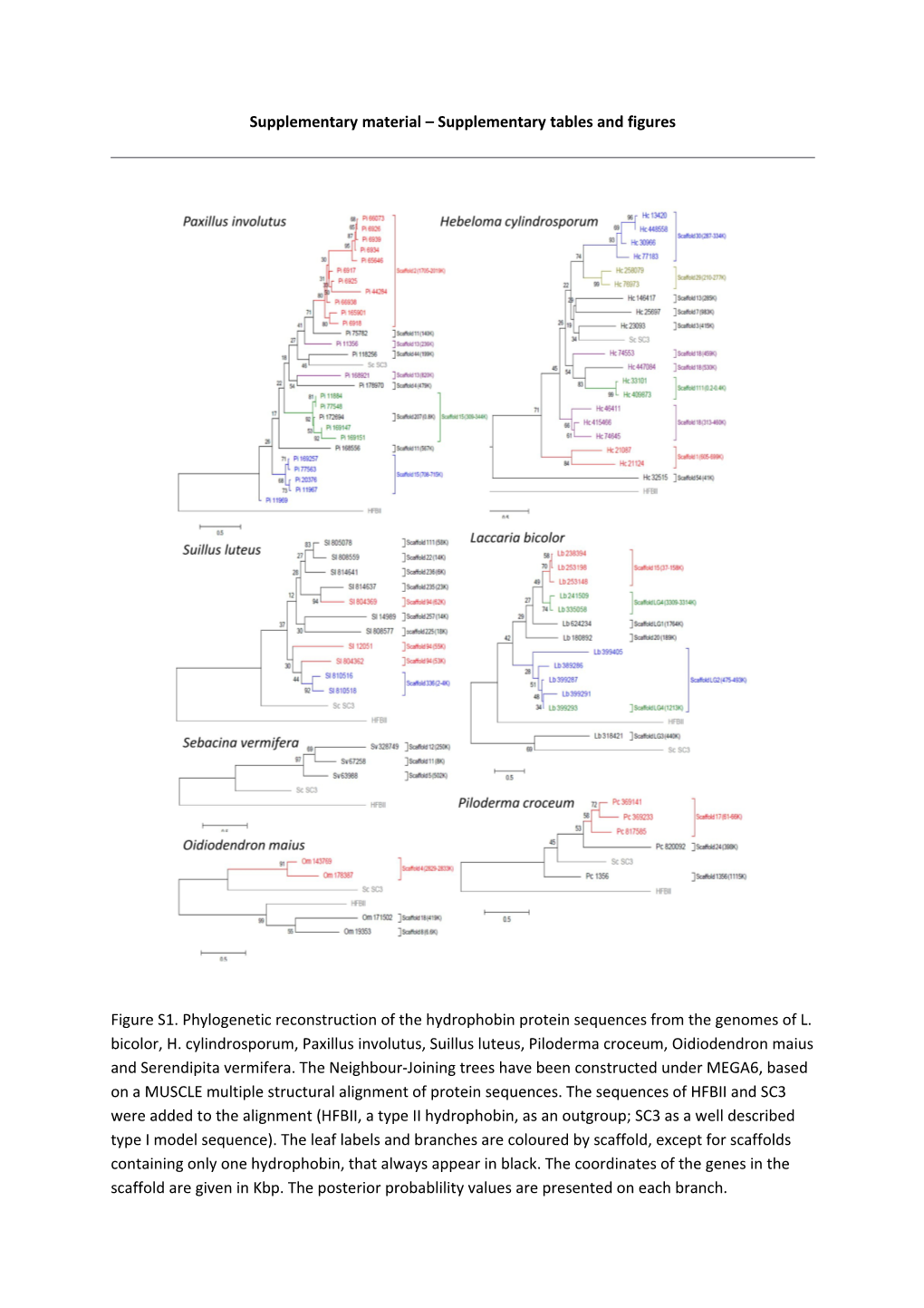 Supplementary Material Supplementary Tables and Figures