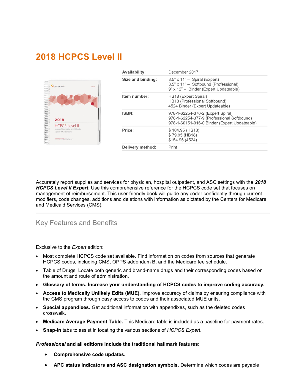 Glossary of Terms.Increase Your Understanding of HCPCS Codes to Improve Coding Accuracy