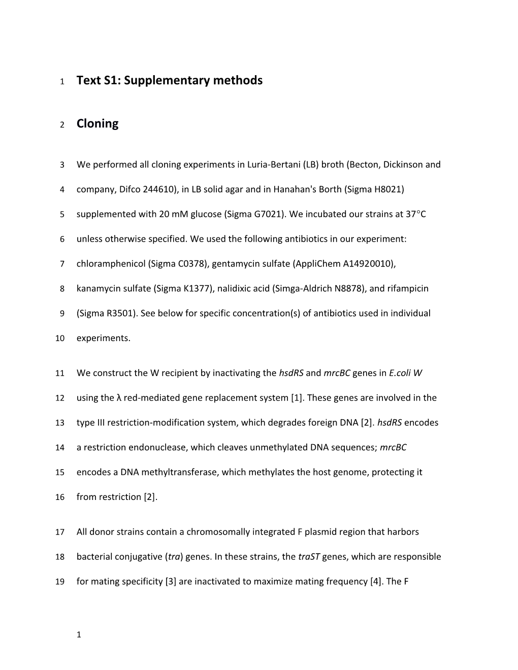 Text S1: Supplementary Methods