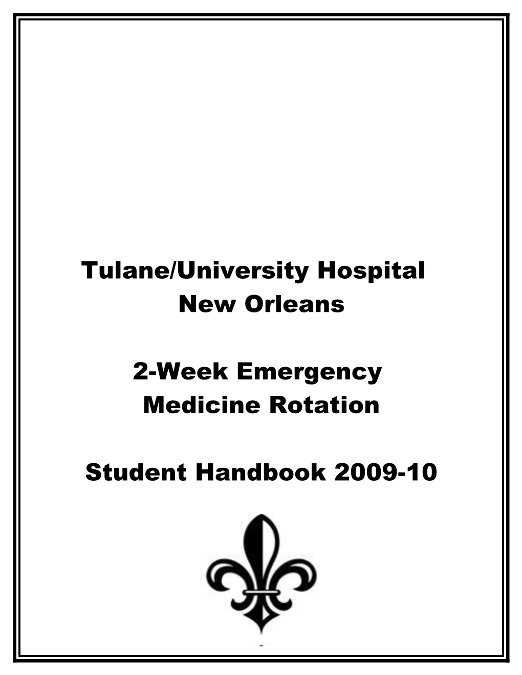 Tulane/University Hospital
