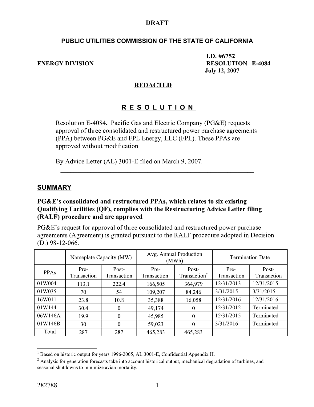 Public Utilities Commission of the State of California s100