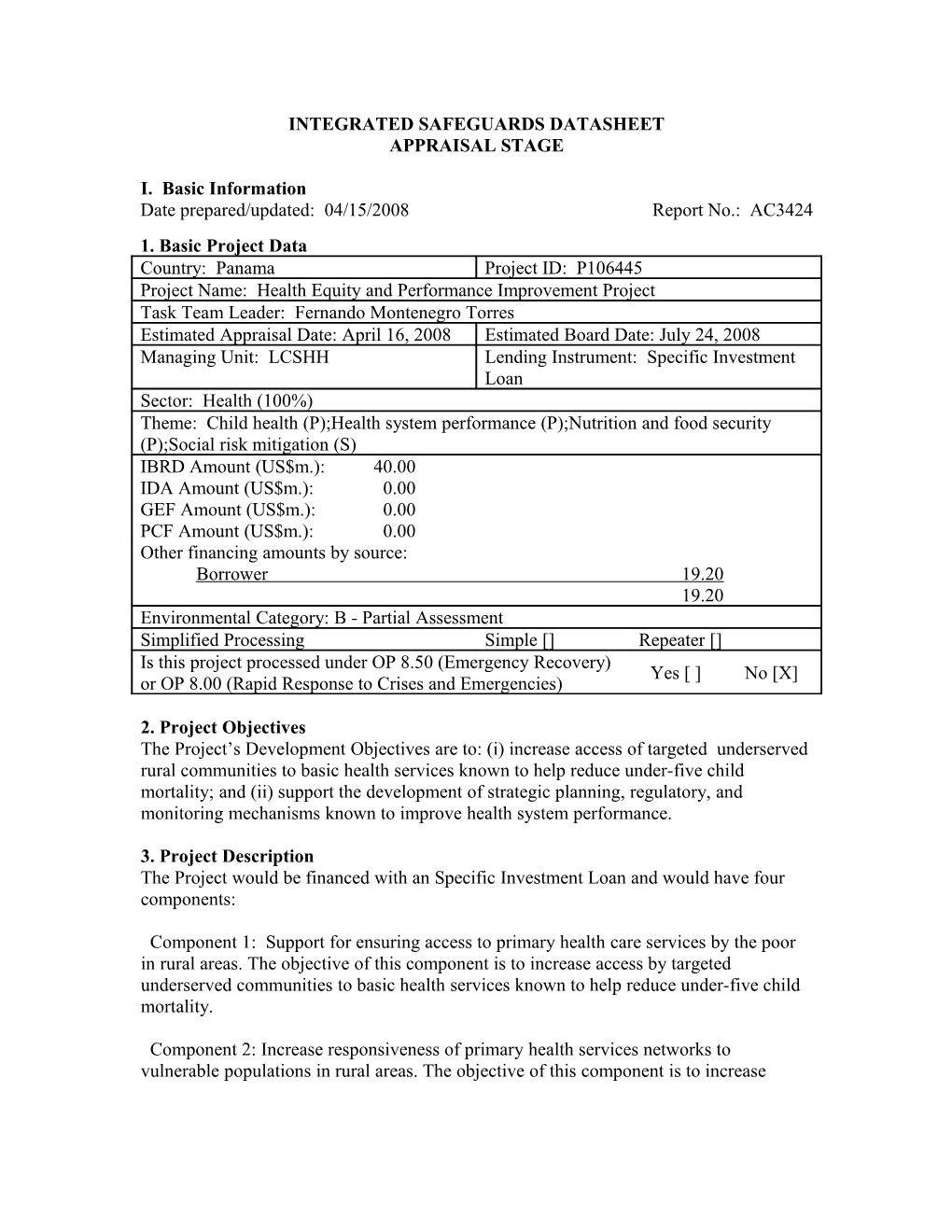 Integrated Safeguards Datasheet s9