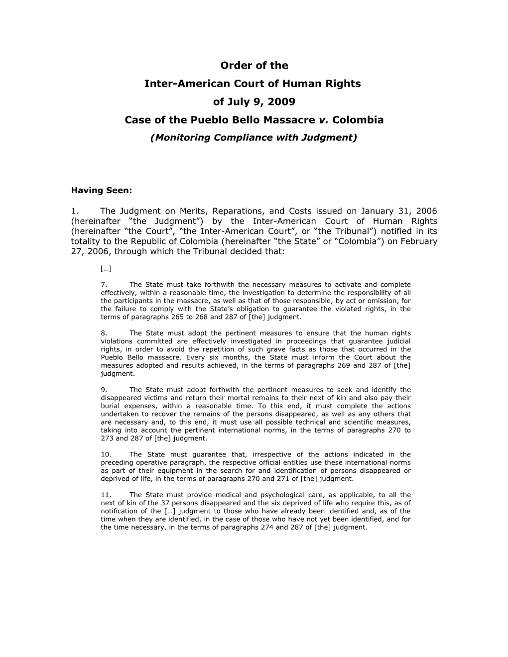 Inter-American Court of Human Rights s31