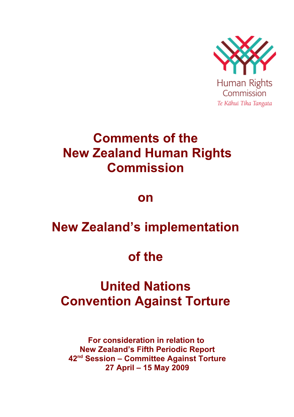 New Zealand Human Rights Commission