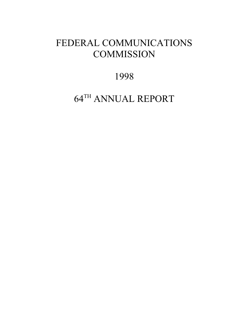Members of the Federal Communications Commission