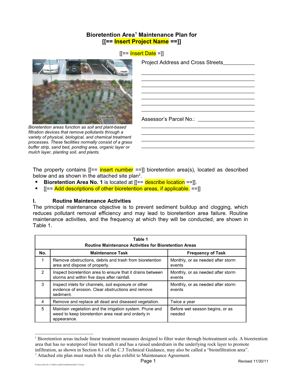 Public Inspection and Maintenance Checklist s1