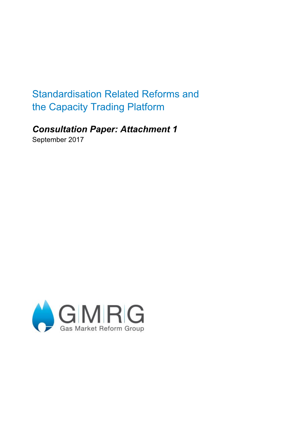 Consultation Paper: Attachment 1