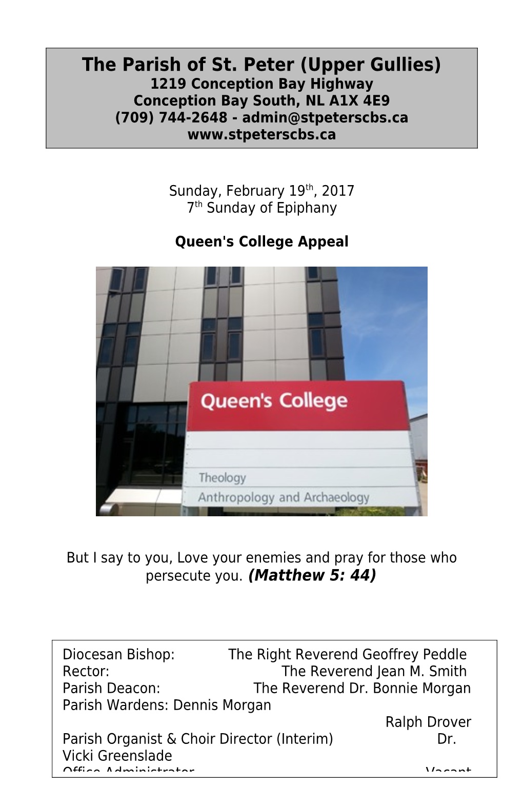 Queen's College Appeal