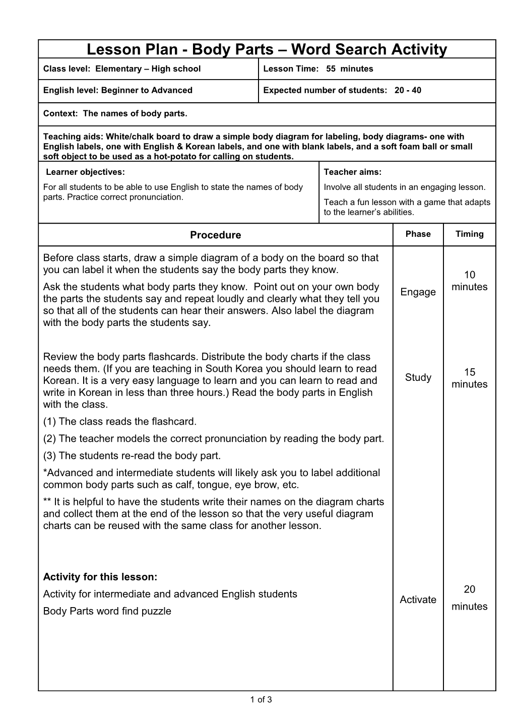 Vocabulary Words to Find (Across and Down)