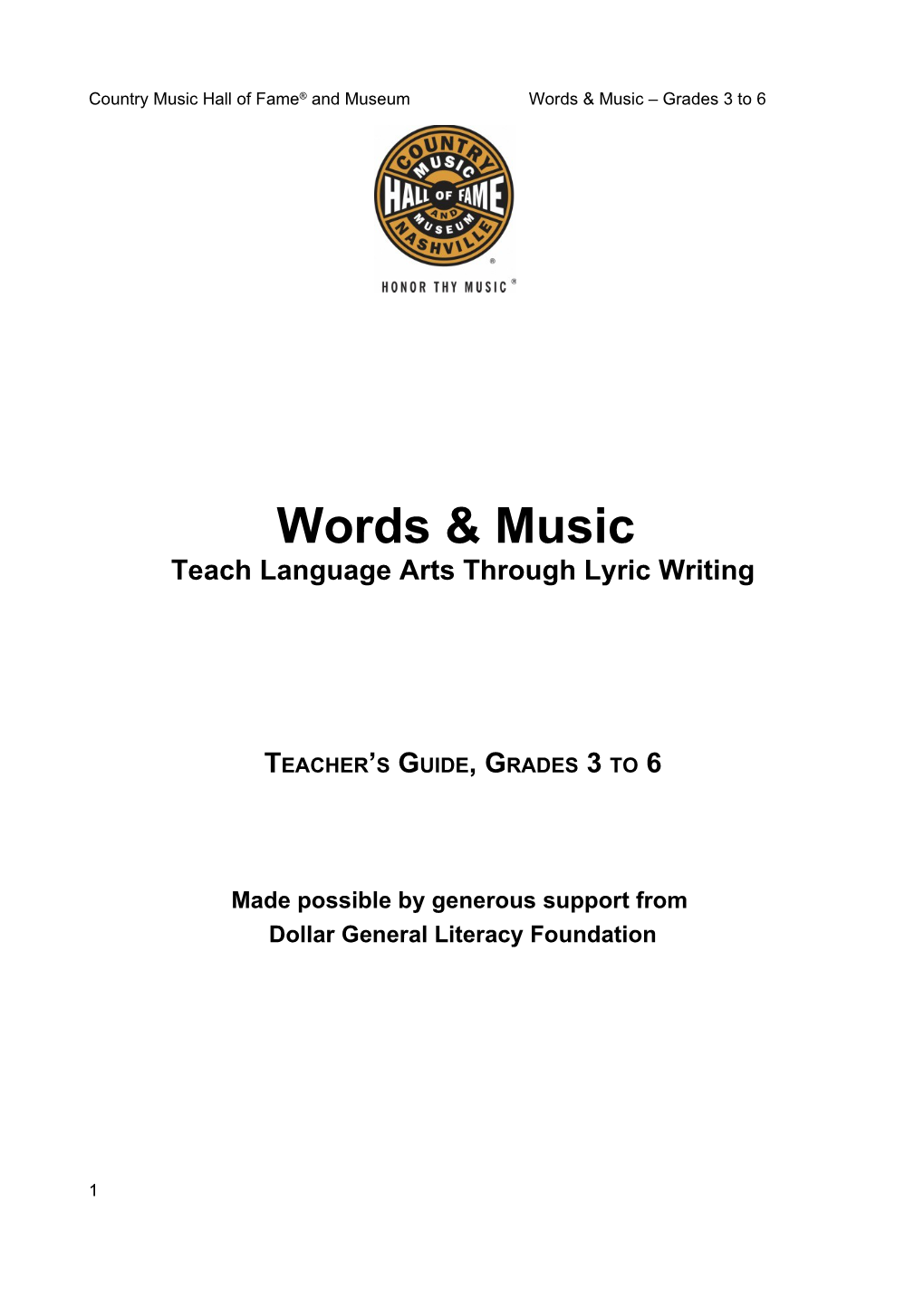 Teach Language Arts Through Lyric Writing