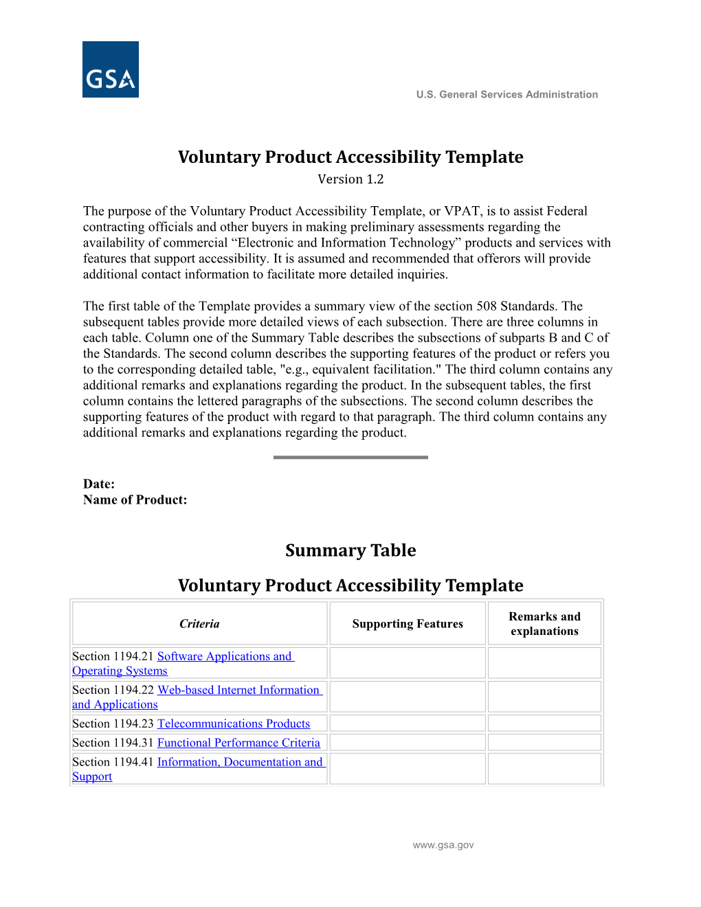 Voluntary Product Accessibility Template s2