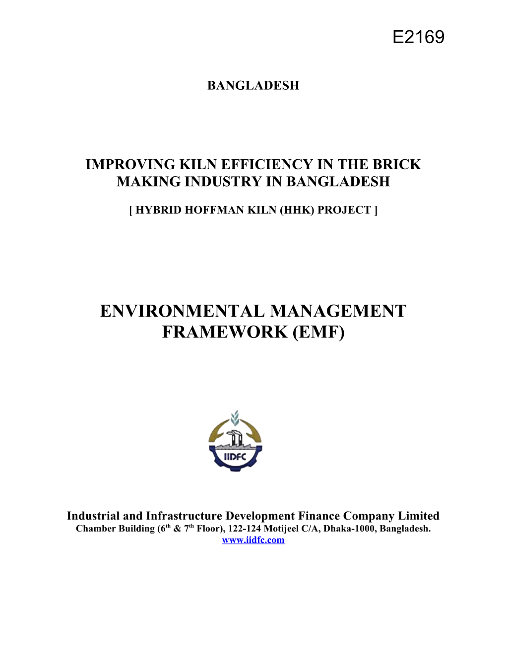 Annex V: Environment and Social Safeguards Framework