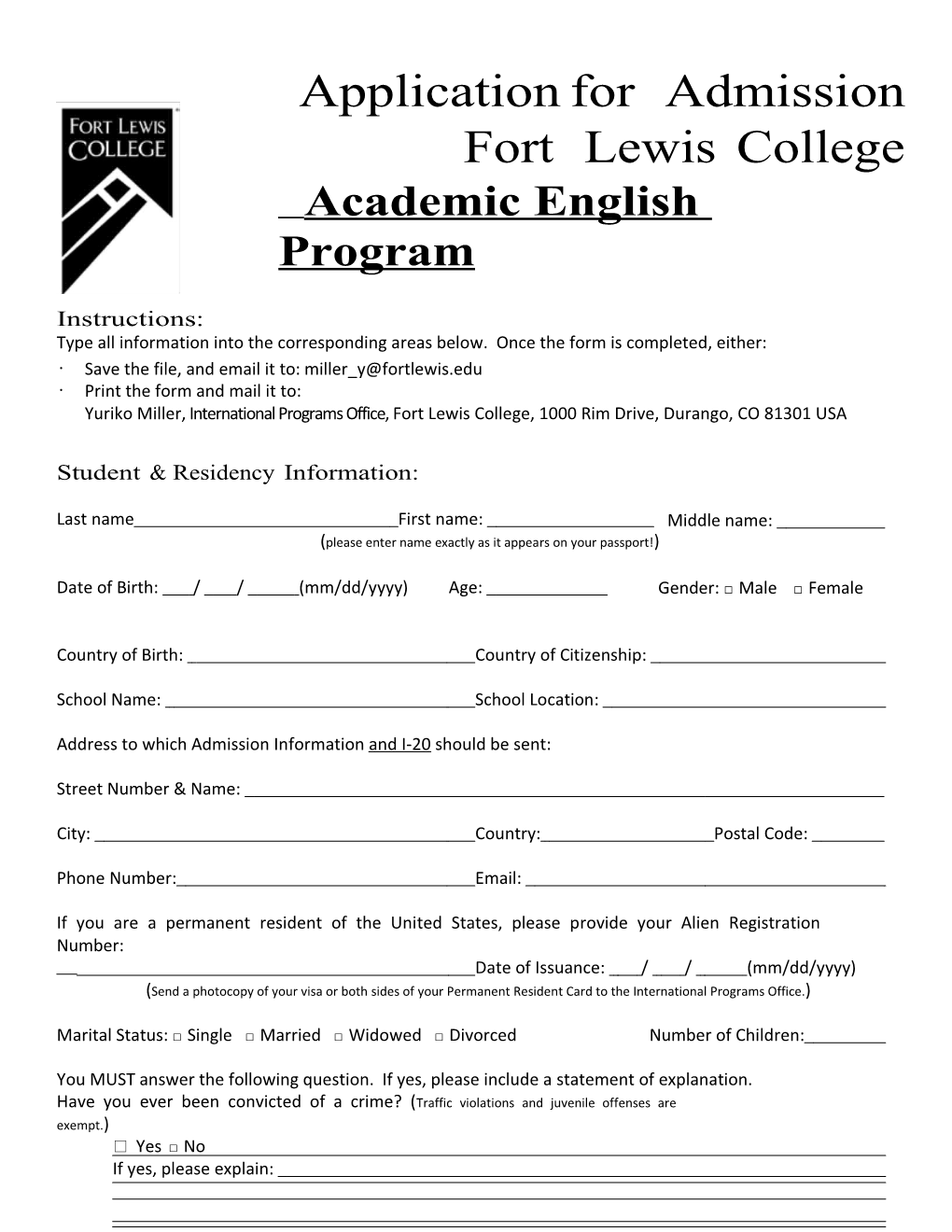 Application for Admission s1