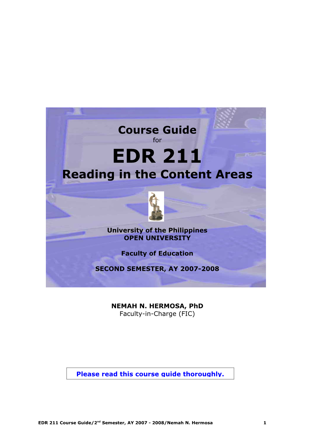 Reading in the Content Areas