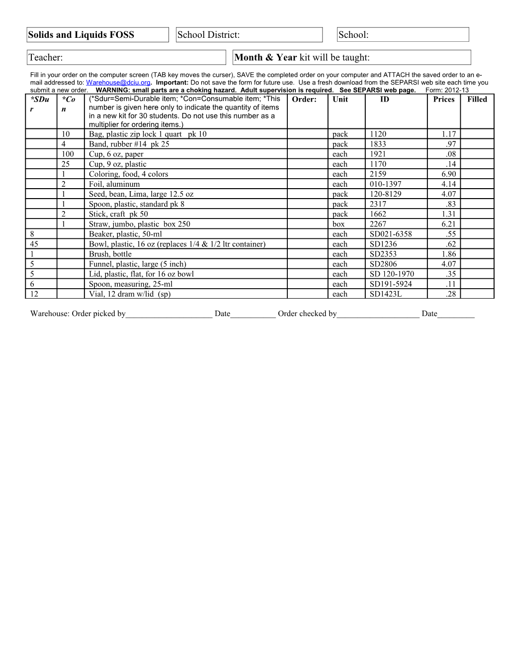 Chem Tests School s3