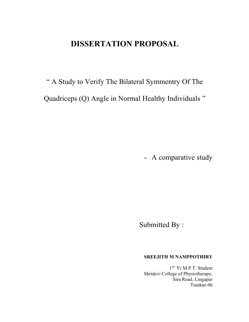 Dissertation Proposal s1