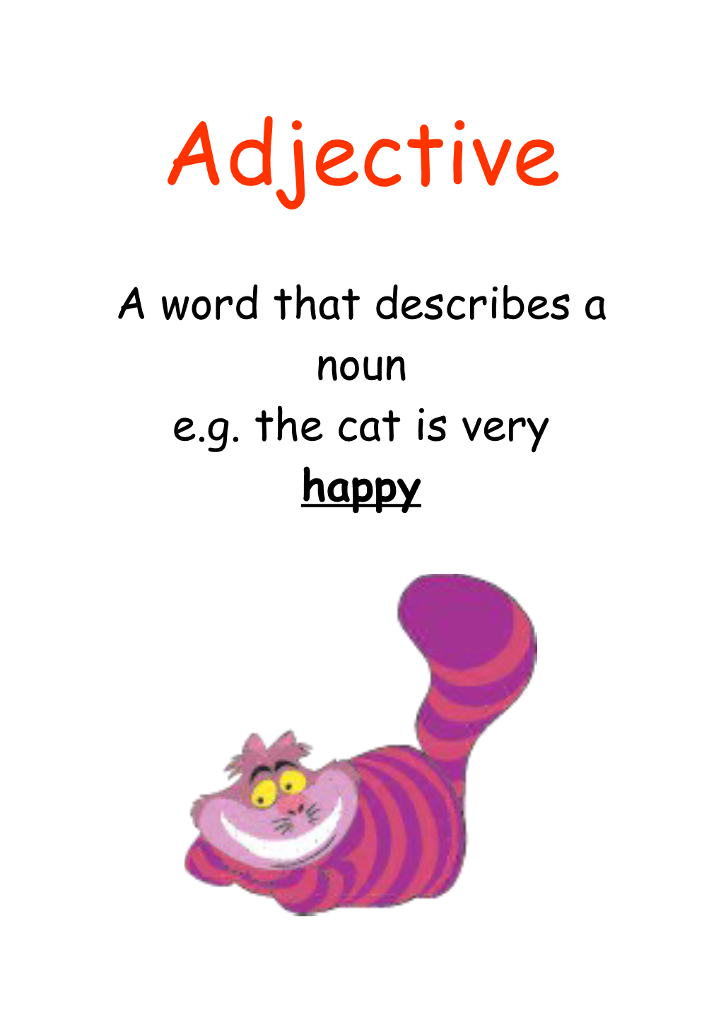 A Word That Describes a Noun