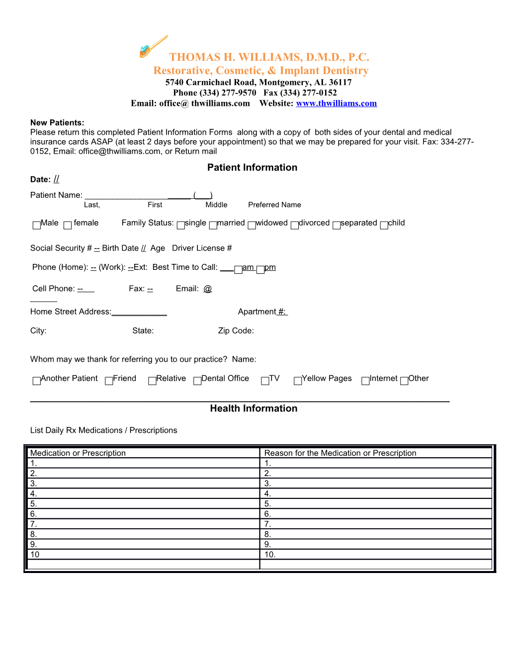 Verfiy Patient Information s3