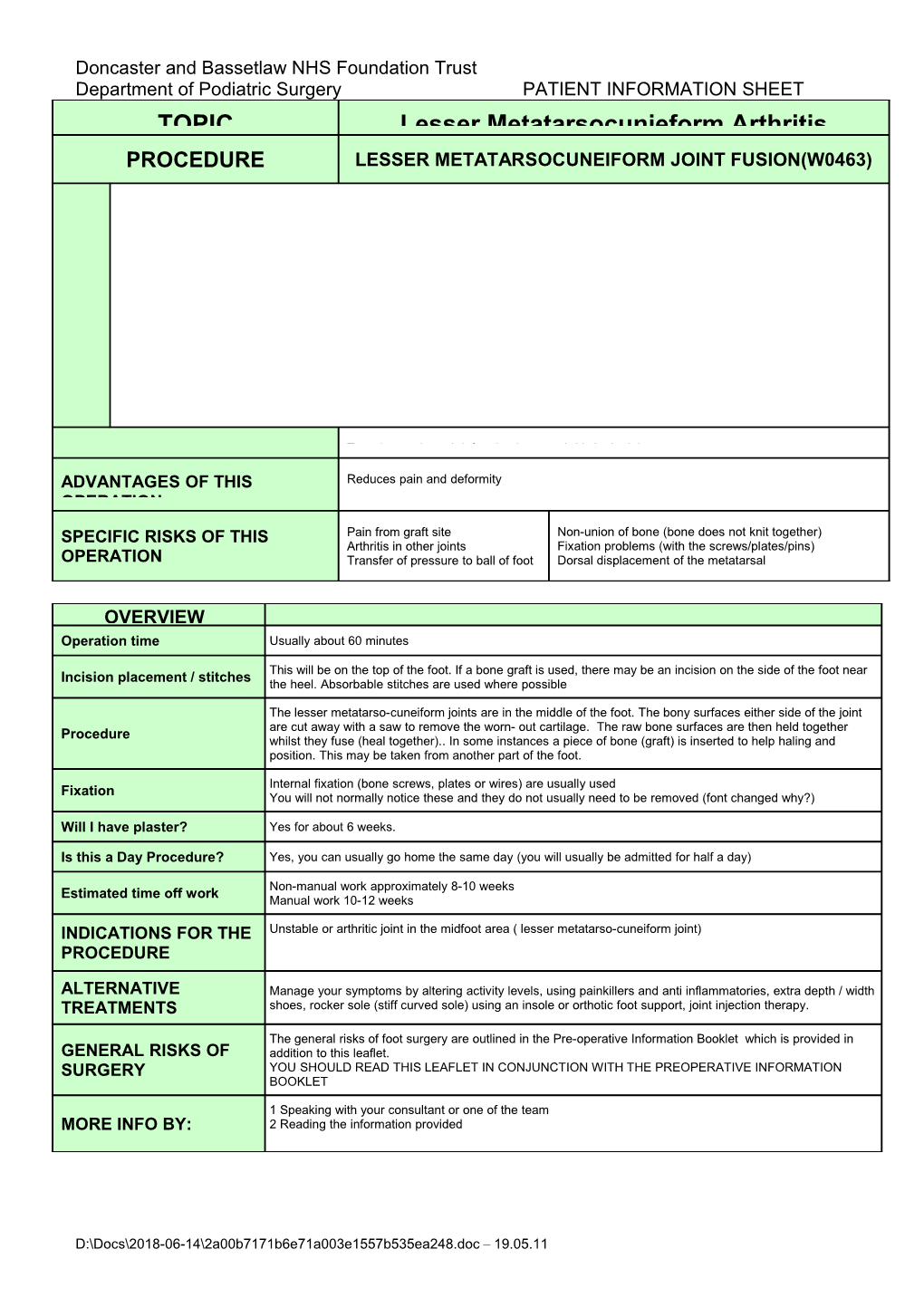 Doncaster and Bassetlaw NHS Foundation Trust