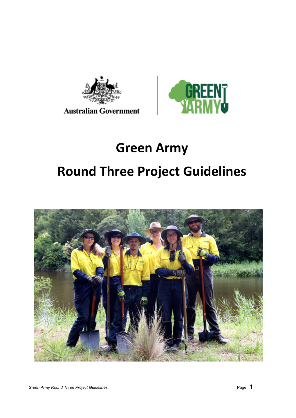 Green Army Round 3 Project Guidelines