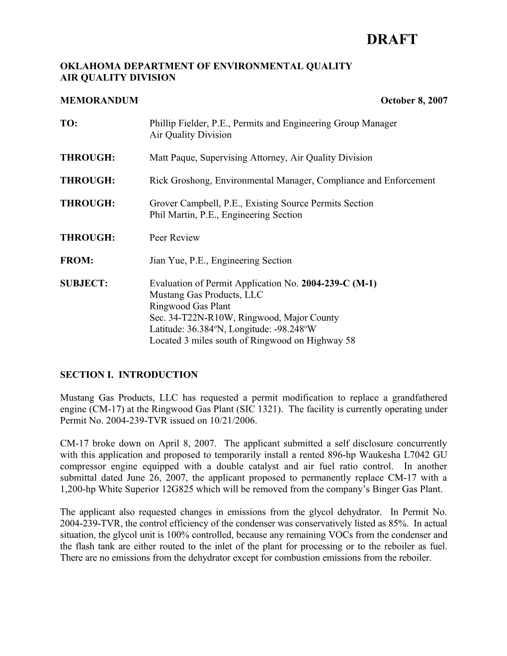 Oklahoma Department of Environmental Quality s9