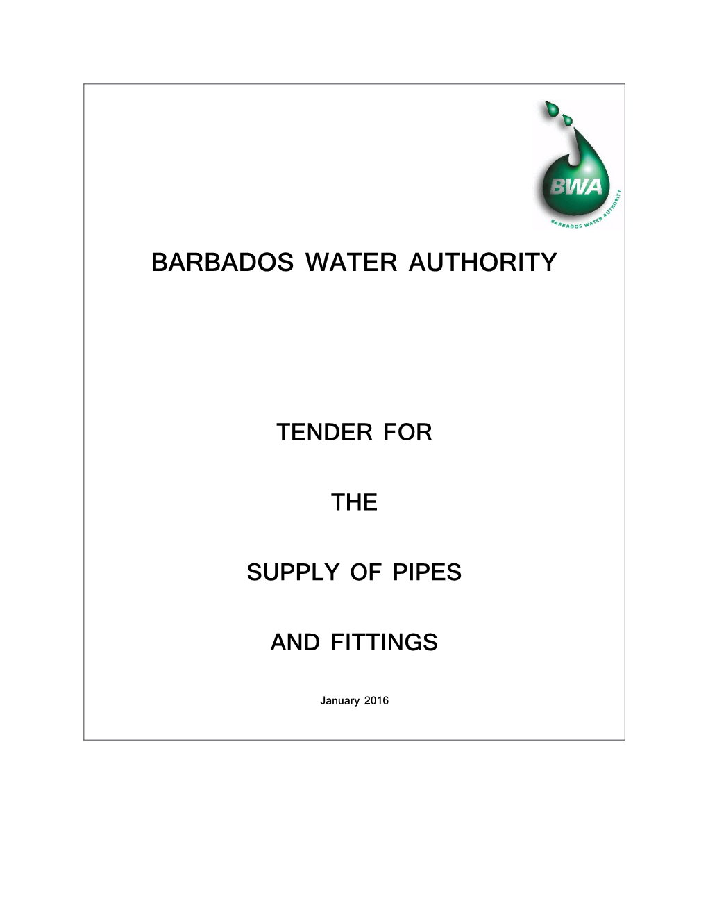 Barbados Water Authority