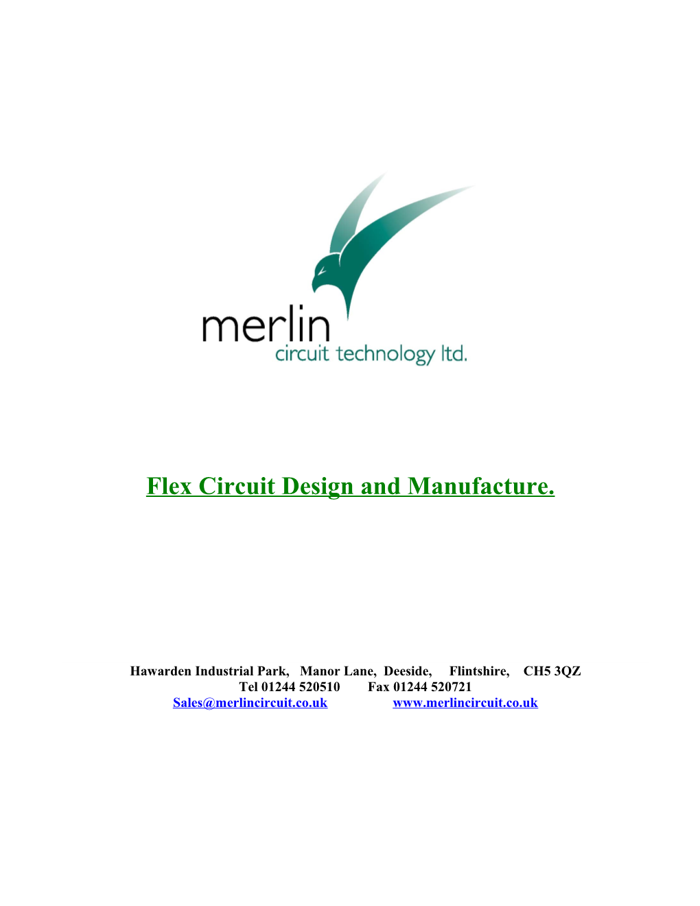 Flex Circuit Design and Manufacture