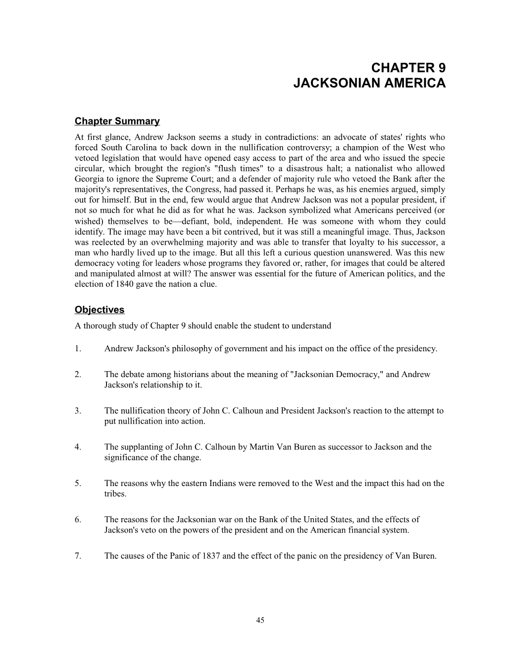 Jacksonian America