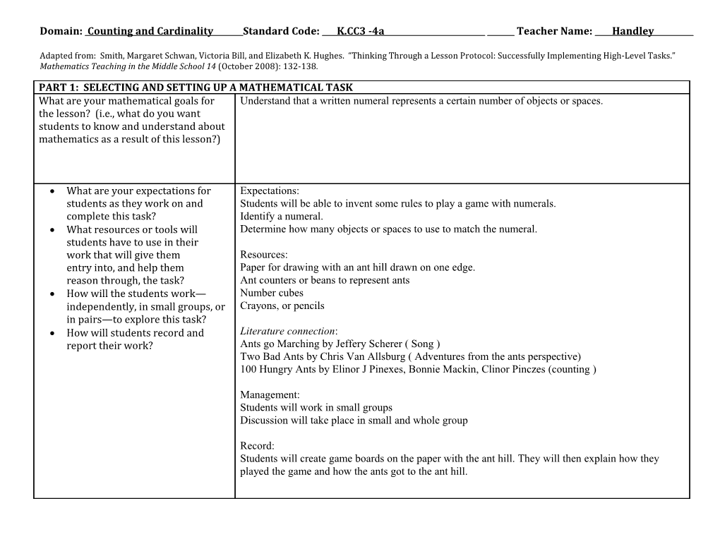 Thinking Through a Lesson Protocol (TTLP) Template s4