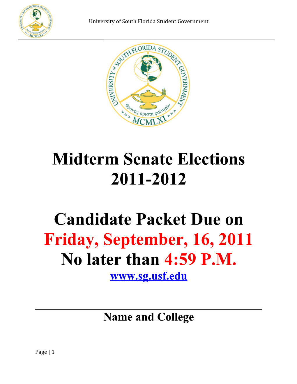 Midterm Senate Elections