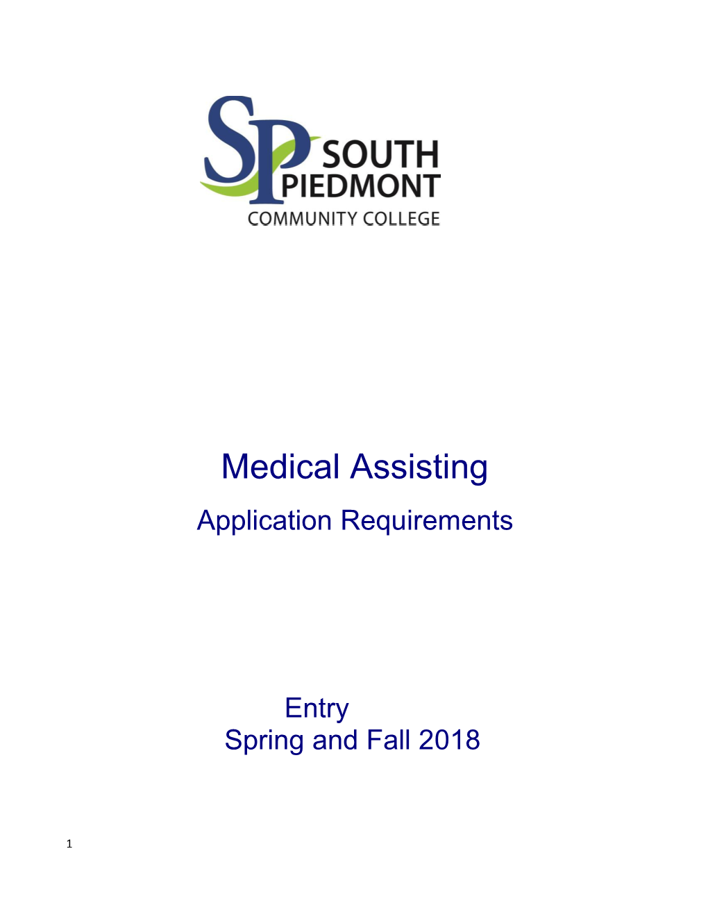 Medical Assistingapplication Requirements