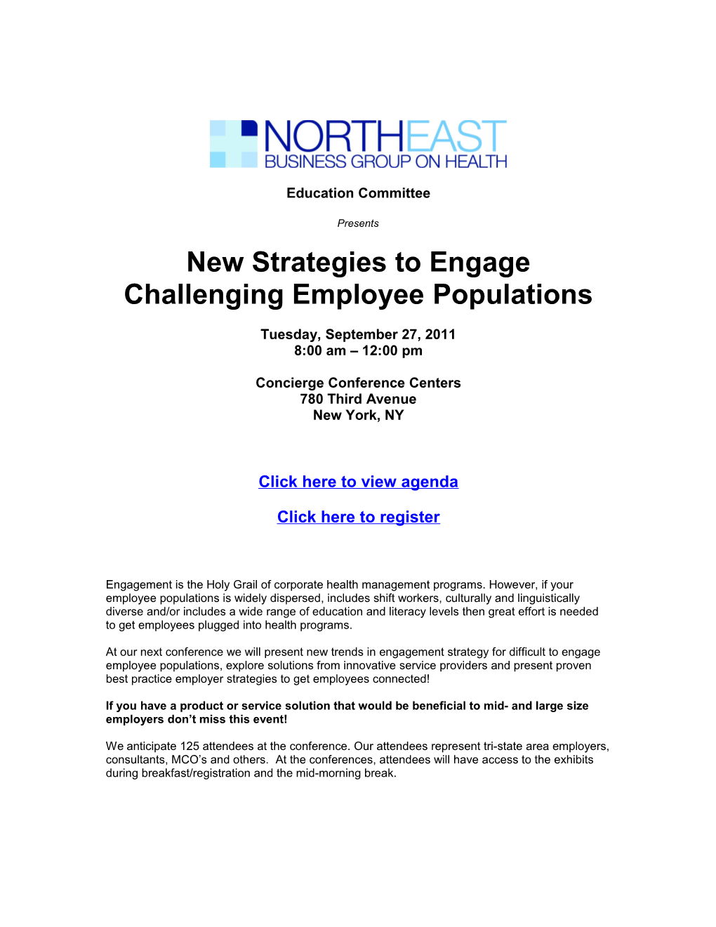 New Strategies to Engage Challenging Employee Populations