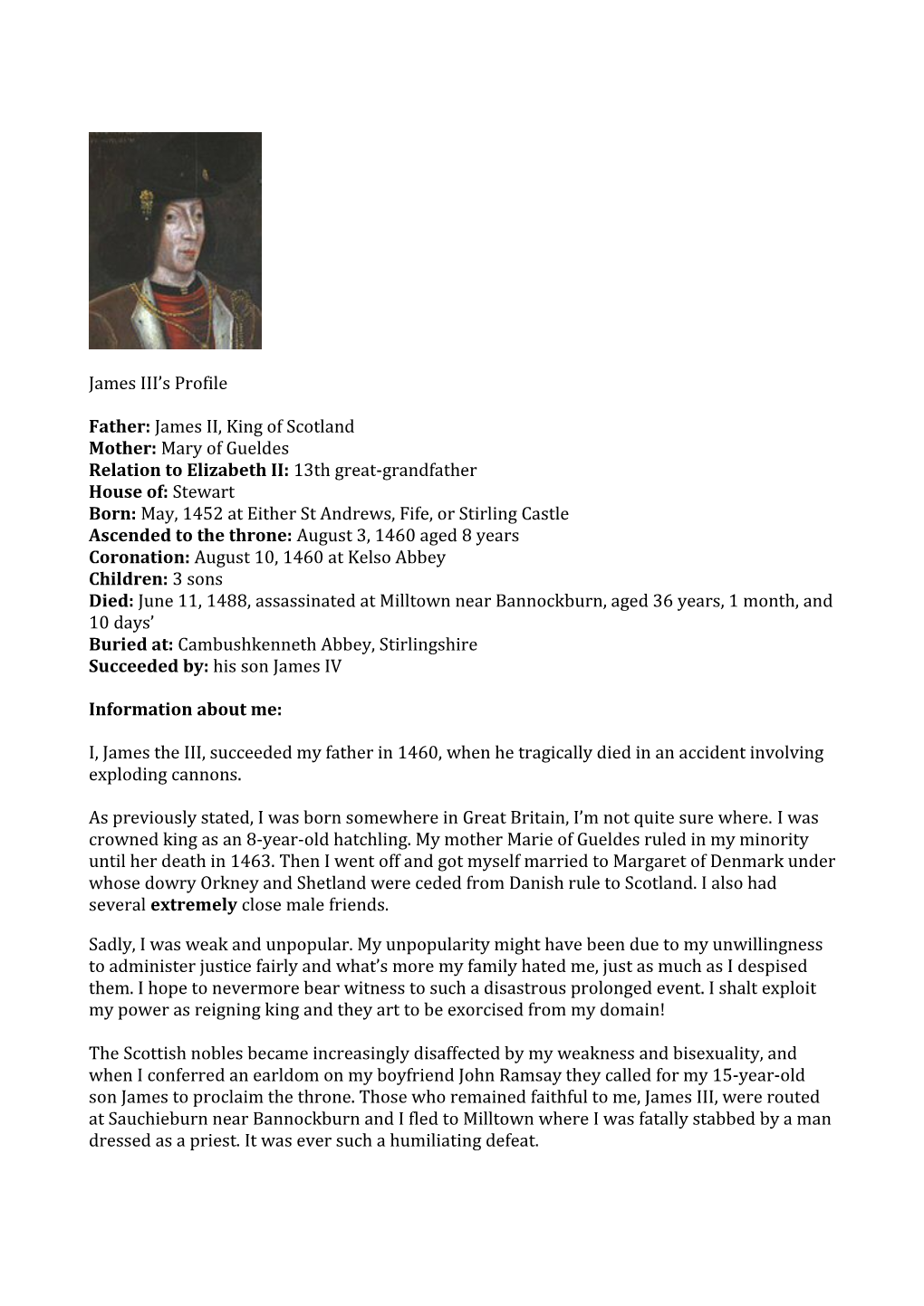 James III of Scotland