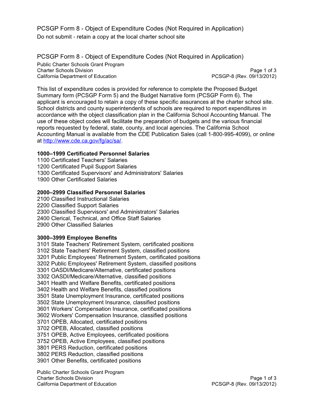 FORM8-12: Public Charter Schools Grant Program (CA Dept of Education)