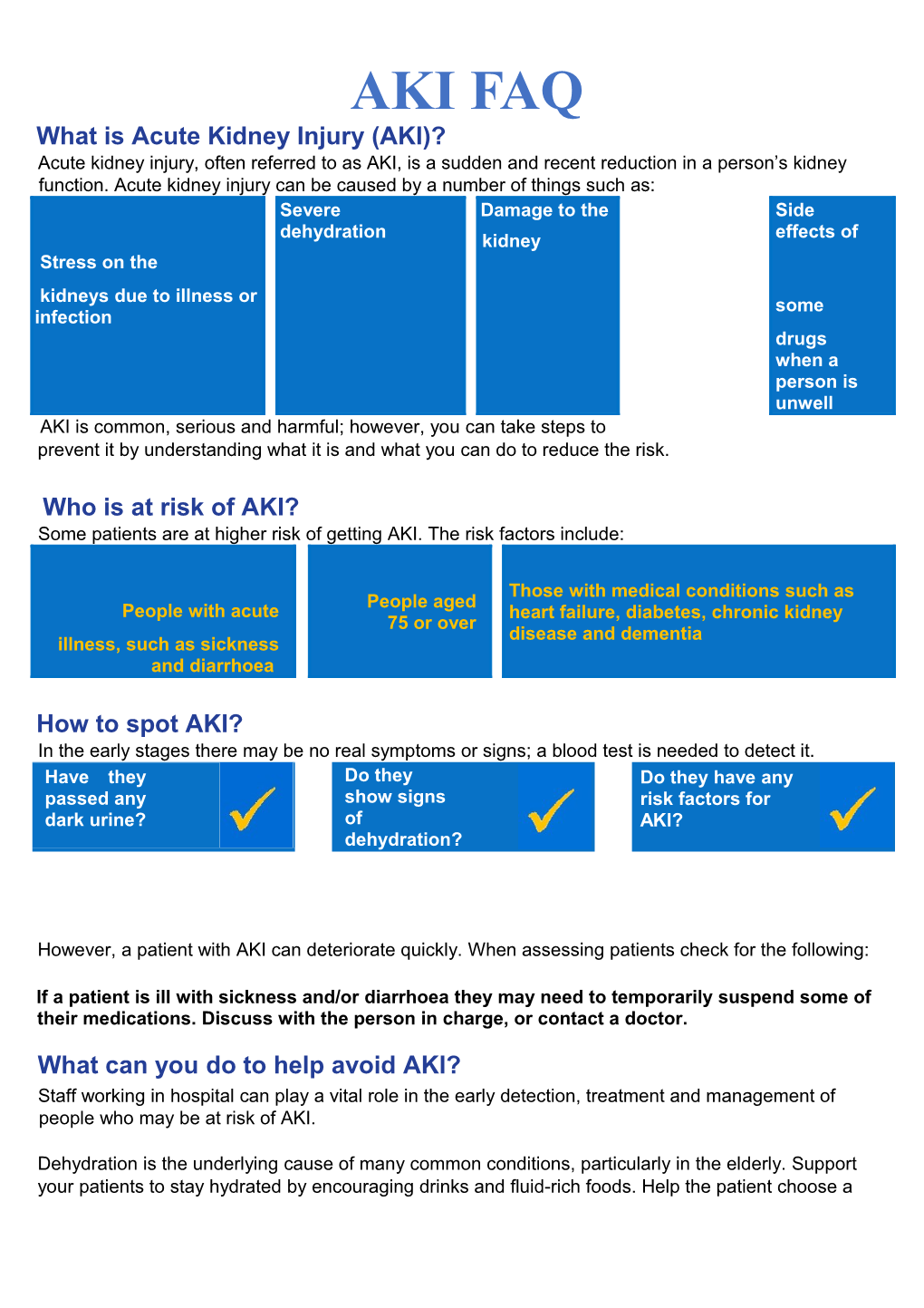 What Is Acute Kidney Injury (AKI)?