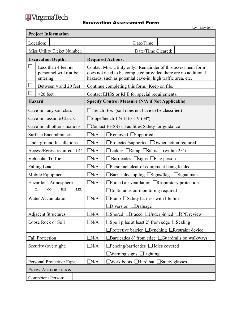 Lockout Tagout Manual